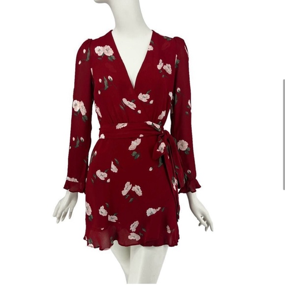 Reformation Wrap Floral Dress - Picture 1 of 5